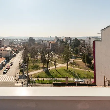 公寓 Klara Vracar 90 M2, Dve I Po Spavace Sobe