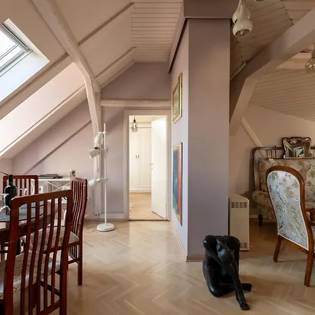 公寓 Klara Vracar 90 M2, Dve I Po Spavace Sobe